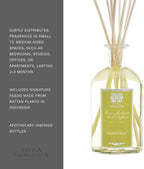 Antica Farmacista Home Ambiance Diffuser - Long-Lasting Reed Scent Diffuser - Luxury Room Freshener Gift - Grapefruit, 8.45 fl oz