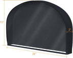 Kntiwiwo Shoulder Covers for Hanging Clothes (Set of 10) Breathable Garment Dust Covers Clothes Protectors Covers for Closet with 2" Gusset for Suit, Coats, Jackets, Dress