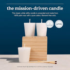 GoodLight Paraffin-Free Votive Candles, Vegan Palm Wax, Clean-Burning and All-Natural Votive White Candles | 15-Hour Burn Time (32 Unscented Votive Candles)