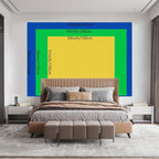 BSFHH Nature Tapestry Forest Tree Sea Cave Wall Hanging, Stream Through Rainforest Landscape Wall Art Tapestry for Bedroom Living room (Rainforest, 79"×59", Unframed)