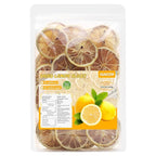 iGAOZM Dehydrated Dried Lemon Slices,3.52oz/100g,No Sugar Added,Natural Dried Lime Slices,Dehydrated Fruit for Cocktails Garnish,Craft Decoration,DIY