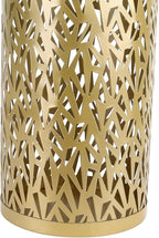 Umbrella Stand Umbrella Holder for Entryway,Umbrella Stand Rack,Metal Hollowed Freestanding Round Umbrella Holder Organizer Bin,Umbrella Rack Organizer Freestanding for Home Hotel Office(Small-Gold)