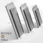 BAYKA Wall Shelves for Bedroom Decor, Floating Wall Shelves for Living Room Kitchen Storage, Mounted Rustic Wood Floating Shelves for Kids Books,Corner Shelves for Bathroom(Gray White，Set of 3) | for Bedroom Decor, Floating Shelves, for Kids Books, for...