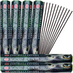 Against Jealousy Incense Sticks and Incense Stick Holder Bundle Insence Insense Hem Incense Sticks