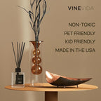 VINEVIDA Reed Diffuser for Home & Bathroom | Long-Lasting Scent Sticks Set | Oil Stick Diffuser | Bathroom Scent - Room Fragrance No. 2000 - Inspired by: Fierce