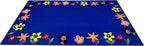 KIDCARPET.COM Alphabet Garden School Rug, 7'6" x 12" Rectangle | ABC Educational Learning Rug for Children's Classroom Playroom Multicolored Nursery Area Rug for Kids