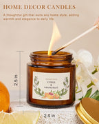 Scented Candle Gift Set for Women, 10 Pack Long Lasting Soy Wax Candles, Aromatherapy Candles for Home, Perfect Gifts for Birthday, Mother’s Day, Thanksgiving & Holidays