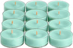 PartyLite Tea Lights Candles, Sweet Ripe Melon Scent, Gift Set of 12, Aromatherapy with up to 4 to 6 Hours Burn Time, Ideal for Home Decor, Holiday Gifting & Celebration