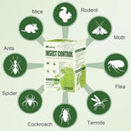 KEUWRMA Insect Control,Insect Repellent,Spider Repellent for House Indoor,Insect Repellent for indooor,Bug Repellent,Repel Mosquito, Rodents, Roach, Ant, Bugs,Spider, Moths&Other Pest,