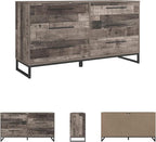 Signature Design by Ashley Neilsville 6 Drawer Dresser, Dark Brown