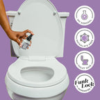 Poo-Pourri Before-You-Go 8oz Air & Toilet Freshener Lavender Vanilla Spray – Instantly Works to Trap Bathroom Odor – Plant Based Ingredients & Essential Oils – with Lavender, Vanilla & Citrus