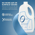Zero Odor - Multi-Purpose Strong Odor Eliminator for Home, Office, Car, Bathroom, Hotel, Room Deodorizer, and Odor Neutralizer 64oz Refill, 2-Pack