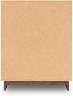 Signature Design by Ashley Darcalli Casual 5-Drawer Wide Chest with Easy Glide and Safety Stop for Bedroom, Light Brown