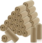 Newwiee 48 Pcs Fleece Throw Blankets Bulk 50'' x 60'' Oeko-tex Standard 100 Certified Spring Outdoor Wedding Guest Blankets Lightweight for Sleepover Donation Lap Pet Sofa Home (Khaki)