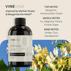 VINEVIDA (128oz) Hotel Fragrance Collection Diffuser Oil - Hotel Scents Diffusers for Home - Cold Air Diffuser Oil - Hotel Scent Essential Oil - Scent No.1011 Inspired by Mother Ocean
