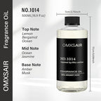 Hotel Diffuser Oil Inspired by Ritz Carlton - 500ml/16.9Fl oz - Essential Oil Diffuser Refill for Home & Spa – Lemon Bergamot Sea Breeze - Suitable for ultrasonic and waterless diffusers