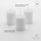 Royal Imports Votive Candle, Unscented White Wax, Box of 72, for Wedding, Birthday, Party, Spa, Holiday & Home Decoration (10 Hour Burn Time)