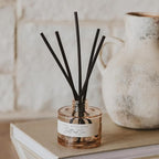 Sweet Water Decor Salt and Sea Reed Diffuser – Room Decor Aesthetic with Long-Lasting Premium Fragrance of Sea Salt, Citrus, Musk, and Amber for 4 Months – Ideal for Home Decor