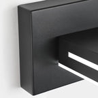 Bathroom Vanity Lighting Fixtures Over Mirror (4-Light, 30-Inch) Modern LED Bathroom Wall Lighting Fixtures, Matte Black (Cool White 6000K)