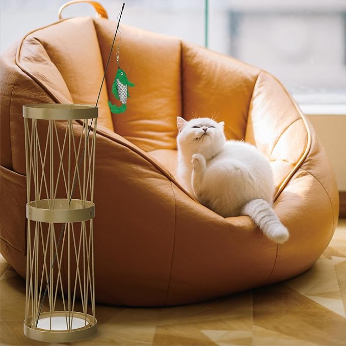 Mango Steam Pluvian Soakstone Umbrella Holder (Tall, Gold)