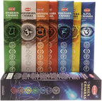 Chakra Incense Sticks and Incense Stick Holder Bundle Insence Insense Hem Incense Sticks
