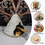 Pure White Zongzi Palo Santo Holder – Elegant Sage Cone Incense Dish for Zen Meditation & Energy Cleansing – Ideal for Aromatherapy, Stress Relief, and Mindfulness Decor Gifts.
