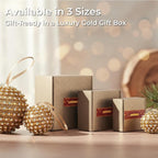 Iridescent Crystal Rhinestone Ball Ornaments, 4 Pack Handcrafted Sparkling Christmas Tree Decorations, Hanging Ornaments for Holiday & Home Décor in Luxury Gift Box