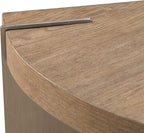 Liberty Furniture Harlow Living Room Sofa Table - Sandstone & Satin Nickel