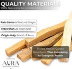5 Palo Santo Sticks - Palo Santo Holder - Palo Santo Burner - PaloSanto Sticks with Holder - Palosanto Stick - Meditation Accessories