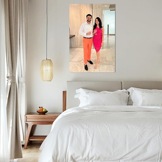 YXIMOX Cherishcanvas Custom Canvas Prints with Your Photos, Personalized Wall Art, Home Decor,Custom Canvas Print, Made in USA(36"x48", Unframed)