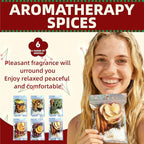 Intention Simmer Pot Blends, Simmer Pot for Stove Potpourri, Reiki-Infused Simmer Pot Potpourri Kit for Cozy Home Aroma, Meditation & Ritual Spaces-6pcs/set (All Mix)