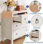 GarveeHome 3 Drawer Dresser for Bedroom, Chest of Drawers, Closet Dresser Storage Cabinet Organizer for Bedroom, Living Room, Hallway & Office