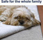 RUGPADUSA - Eco-Plush - 8'x12' - 1/2" Thick - 100% Felt - Luxurious Cushioned Rug Pad - Available in 3 Thicknesses, Many Custom Sizes