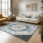 Waterproof Rug Pad, 2x6 ft Area Rug Non-Slip Carpet Pad, Non-Slip Rug Pads for All Floors and Finishes, Felt Pad for Hardwood Floors, Keeps Carpets in Place Soft and Safe
