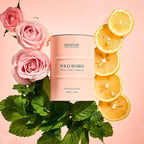 M&SENSE Wild Rose Natural Scented Candle, 70 Hours Long Lasting Soy Candles 11.3oz, Stress Relief Aromatherapy Candles for Women, Romantic Candle Gifts Valentines Day Gifts for Her