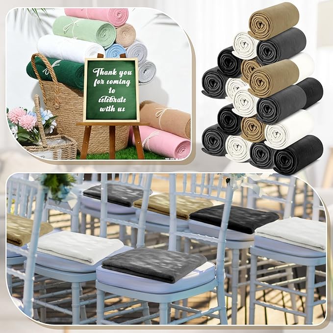 Newwiee 24 Pcs Fleece Throw Blankets Bulk 50'' x 60'' Oeko-tex Standard 100 Certified Spring Outdoor Wedding Guest Blankets Lightweight for Sleepover Donation Lap Pet Sofa Home (Multicolor)