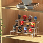 3 Tier Clear Acrylic Display Stand for Perfume, Cosmetics & Cupcakes