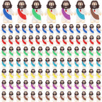 100 Pcs Baby Jesus Figures Mini Jesus Figurines in Bulk Original Design Tiny Miniature Jesus Figures for Hide and Seek, Religious Party Favors, Sunday School, Baptism Gift, Easter Egg Stuffers