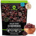 NUT CRAVINGS - Dried Sour Tart Cherries, Lightly Sweetened, Unsulphured (48oz, 3 LB) Tu Bishvat Favorite - Sweet Healthy Snack, Vegan, Kosher, Resealable Bag