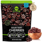 NUT CRAVINGS - Dried Sour Tart Cherries, Lightly Sweetened, Unsulphured (48oz, 3 LB) Tu Bishvat Favorite - Sweet Healthy Snack, Vegan, Kosher, Resealable Bag
