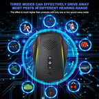 (2026 Upgraded) Ultrasonic Insect & Pest Indoor Repeller, Repellent for Rodent, Mice, Rats, Roaches, Ants, Spiders, Bugs, Fly, Home Plug-in Control Device, 3 Mode Switching (6 Pack)