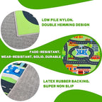 Kids Carpet Car Play Rug, City Life Traffic Road Kids Rug Playmat,Non Slip Children Educational Game Car Mat Area Rug for Playroom Baby Toddler Boys Bedroom Classroom (118X78.7 INCH, Style 2)