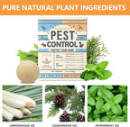 Pest Control Balls - Peppermint Pest Repellent for Mouse, Mice, Rats, Ants, Roaches, Moths & More - Strong Repel Indoor & Outdoor Mouse & Mosquito Deterrent - 8 Balls
