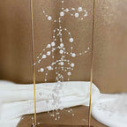 Pearl String for Floating Candles, 12set Pearl Vase Filler for Wedding Centerpieces (White)