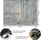 Faxdong Tree of LIfe Tapestry, Retro Aesthetic Art Sun Moon Star Leaves tapestries for Bedroom Vintage Nature Backdrop Decoration Living Room Dorm 60×80 inch