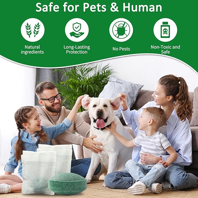Mouse Rodent Repellent, 24 Pack Peppermint Oil Mouse Repellent Balls for Rats Mice Deterrent, Natural Mouse Traps for Indoor Outdoor Use, Keep Rodents Away from Garden and Home, Family & Pet Safe