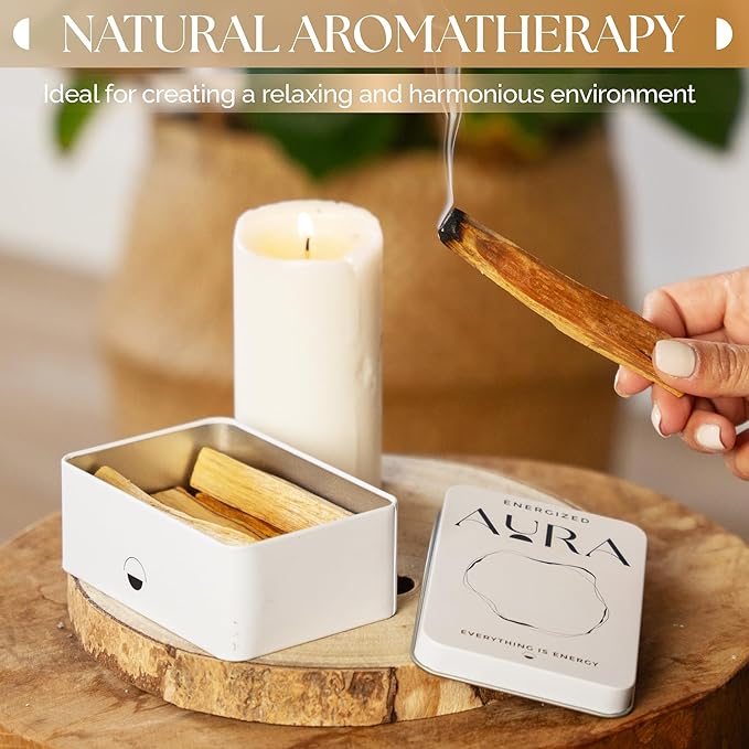 Palo Santo Sticks - Palo Santo Stick - Authentic Real PaloSanto - Premium Palosanto - Smudging - from Peru - Palo - 8 Sticks