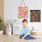 PMCMAXI 2 Pcs Shoe Charms Organizer, Hanging Display Holder, Wall Mounted Shoe Decoration Organizer, (Not Include Any Accessories)