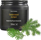 3 Pack Scented Candles for Home Aromatherapy Candle Gift Set Soy Wax Long Lasting Gift Birthday Mother's Thanksgiving Day Present (Black Jar (Sandalwood + Woody Blush + BlackCedarJuniper))
