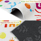 Colorful Kids Rug, Washable Area Rug for Kids Bedroom, Non-Slip Play Mat Ultra Soft Thick Indoor Plush Rugs for Playroom Classroom Nursery Decor (78.7 X 59 INCH)